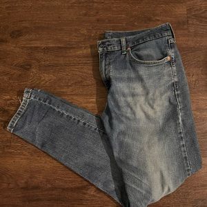 Levi’s 512 Men’s Jeans Slim Taper Flex Dark Wash 33x32